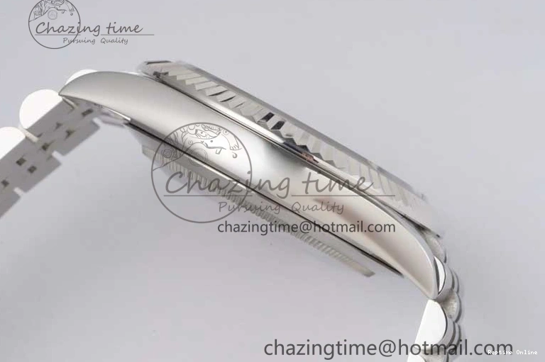 0219 Trendsetting DateJust 41 126334 ZF 1:1 Best Edition 904L Steel Gray Dial Stick Marker on Jubilee Bracelet A 2372